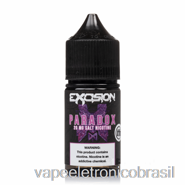 Vape Recarregável Paradoxo - Sal De Excisão - Alt Zero - 30ml 20mg